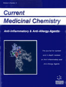 Current Medicinal Chemistry - Anti-Inflammatory & Anti-Allergy Agents