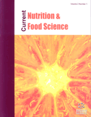 Current Nutrition & Food Science